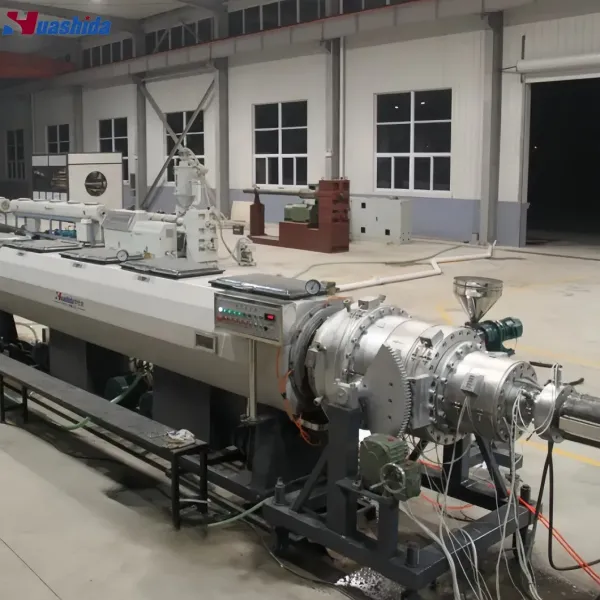 HDPE Pipe Extrusion Line with Single-Screw Extruder and 1000 Kg/H Capacity for Water/Gas Supply Pipe Production