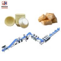 1000kgs/Hr High Yield Dough Sheeter Machine Automatic Fruit Pie Production Line
