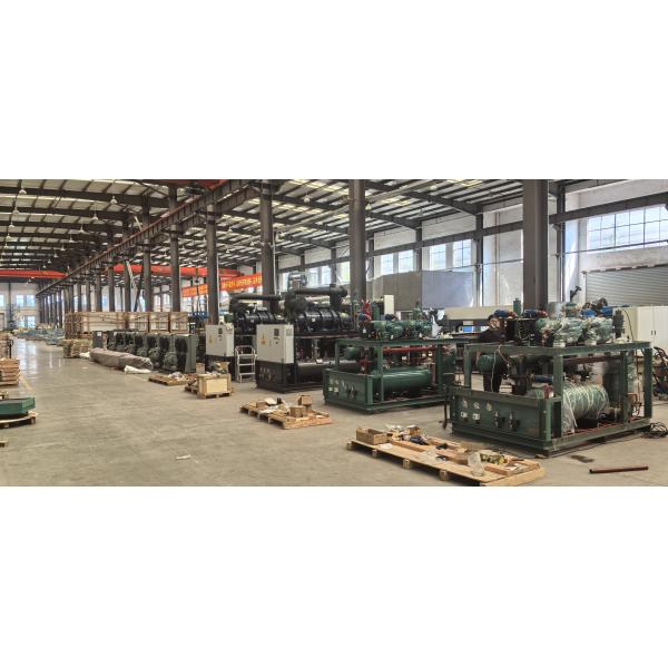 Metal Screw Parallel Unit Industrial Grade Refrigeration Compressor Rack System 380V 50Hz