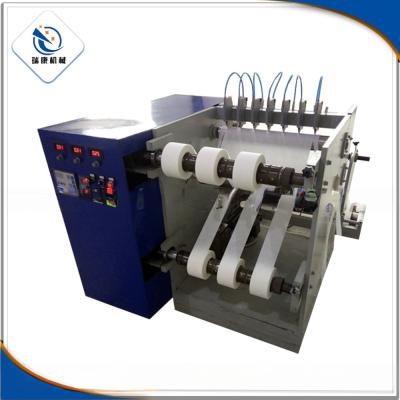 Jumbo Roll Adhesive Tape Slitter For Cloth PE Non Woven Fabric Electric Driven Type