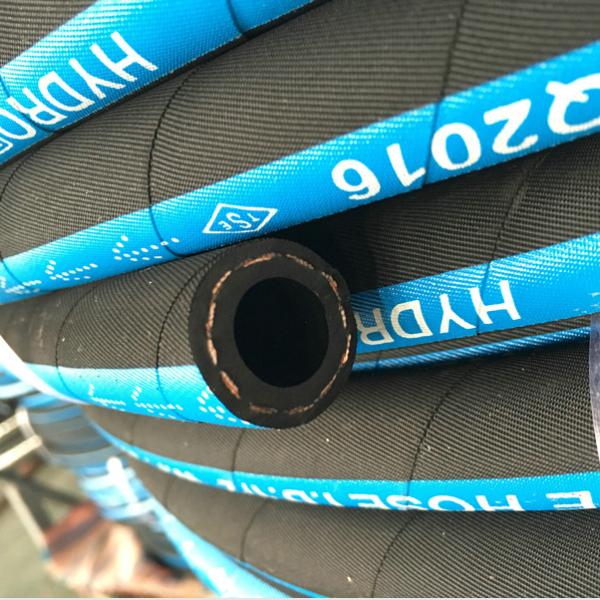 Epdm Reinforced Rubber Hot Water Hose / Flexible Steam Hose Pipe Heat Resistant