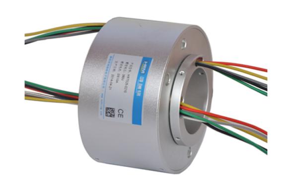 Haurem HRT100 Series 200RPM Hollow Slip Ring For Palletizing Machines And Robotics
