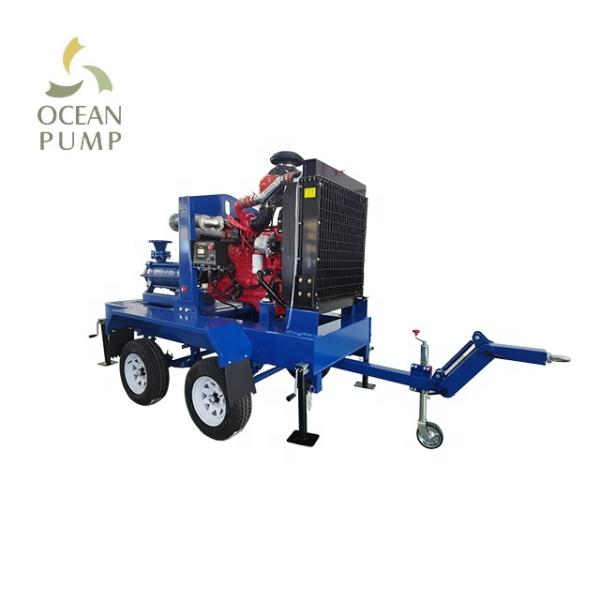 Good Quality Self Priming Pump With Diesel Engine Dry Priming Sewage Pump