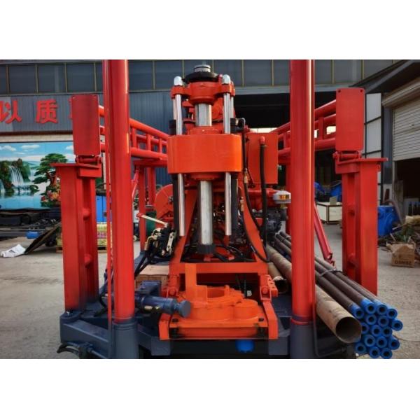 GK 200  Fast Drilling Capacity Crawler Mounted Drill Rig For Water Well Drilling