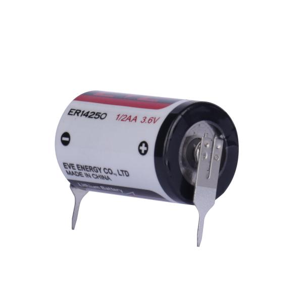 ER14250 1/2AA Instruments Meters Rechargeable Battery 3.6 V Industrial Equipment