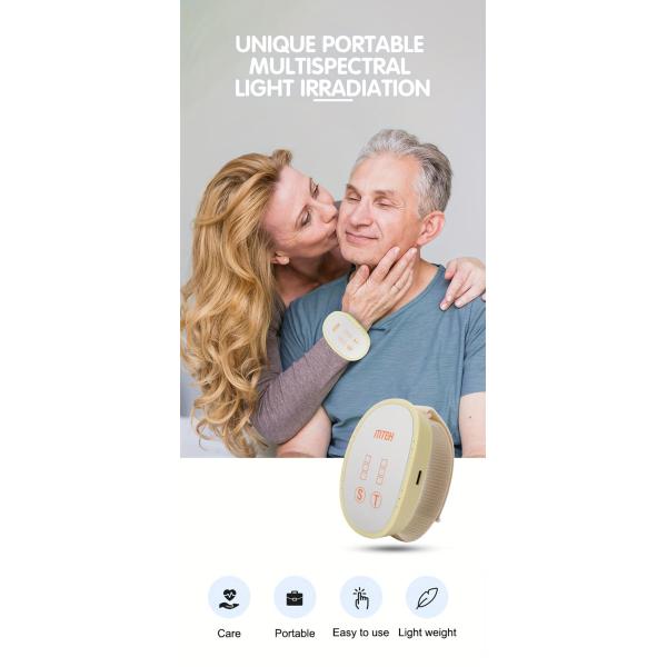 Portable Multi-Spectrum Infrared Light Therapy Bracelet for Immunity Regulation in Car