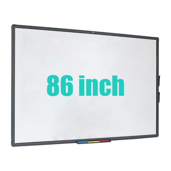 86 Inch Interactive Whiteboard with 40 Points Touch and 3840*2160 Resolution for Education and Conference