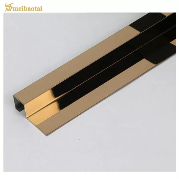 Color Profile M U L T V A Stainless Steel Tile Trim T6x8 Feet Rustproof