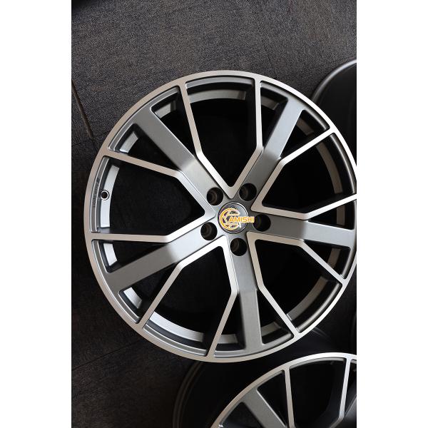 5*112 9J 20 Inch Alloy 5 Double Spoke Rims Fit Tire 265 40 ZR20