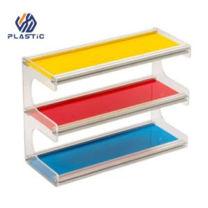 Customized Design Polishing Acrylic Stand Acrylic Display Shelf Easy Maintenance