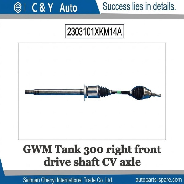 Left Right Front Drive Shaft Assembly OEM 2303100XKM14A 2303101XKM14A For Tank 300 GWM 4WD CV Half Shaft Chassis Parts