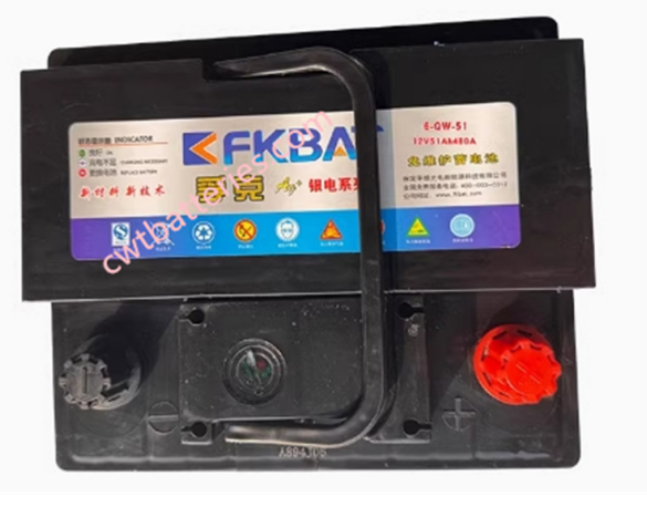 Custom FKBAT 6-QW-51 Rechargeable Motorcraft Batteries 51Ah 12V Lead Acid Battery