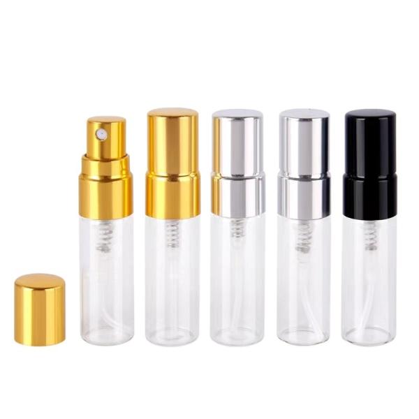 3ml 5ml 10ml 15ml Empty Round Pump Sprayer Perfume Bottle Tube Glass Bottle