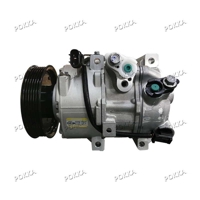 POKKA Compressor Auto Car 6PK 2.4L 12V Air Conditioner AC Compressor for KIA Sorento