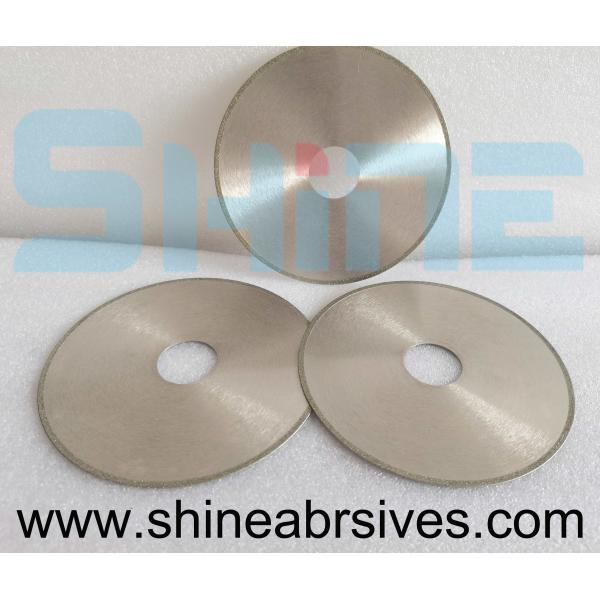 Электроплавированные 1A1R Диамантовые режущие колеса Диски блестящие абразивы