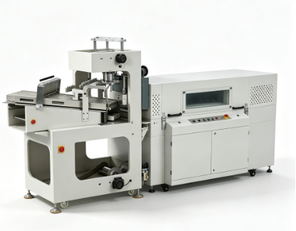 Semi Auto Shrink Wrapping Machine PLC Control Automatic Shrink Machine