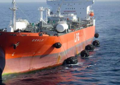Para-choque pneumático da operação do STS hidro, 1 - pára-choques comerciais do barco do comprimento 10m