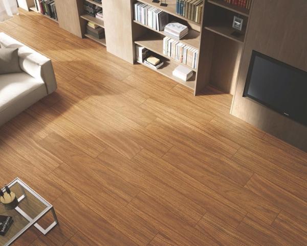 AAA Grade Brown Clay Wooden Porcelain Strips 150x900mm
