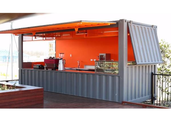 Topshaw Hot sale Contenedores Kiosco Prefab Container Restaurant Shipping Container Bar