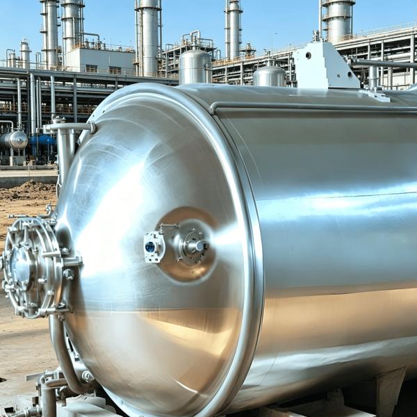 Stainless Steel Industrial Fermentation Tank with Customized Size and High Pressure Capability for Chemical and Pharmaceutical Applications