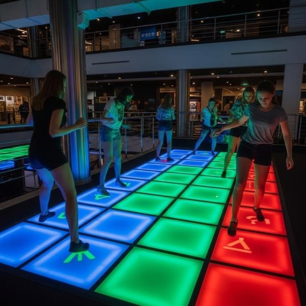 Interactive LED Floor Games - Ultimate Immersive Gaming Experience