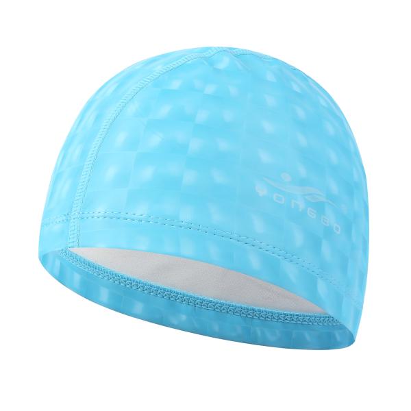 impermeable oreja larga protección del pelo natación piscina natación gorras