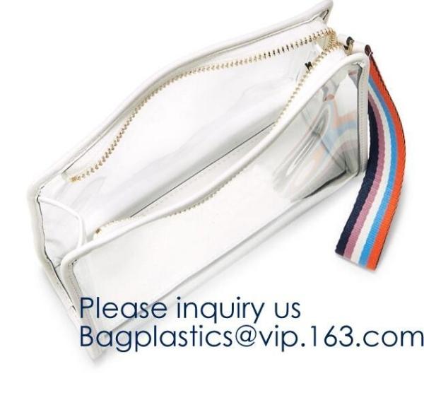 Plastic Bag Frosted Zip lockk Underwear Packaging PVC EVA Zip lockk Plastic Bags,Cosmetics Zip lockk Hologram Pvc Bag, bagease