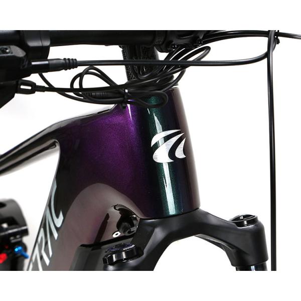 EM10 Углеродные волокна Внутренние кабели Средний двигатель Задний шок Электрический помощник велосипеда