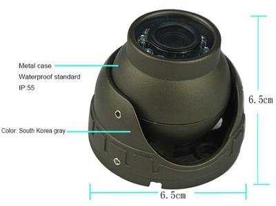3.6mm In Car CCTV Camera System , IR Lens Audio Mini Security Camera System
