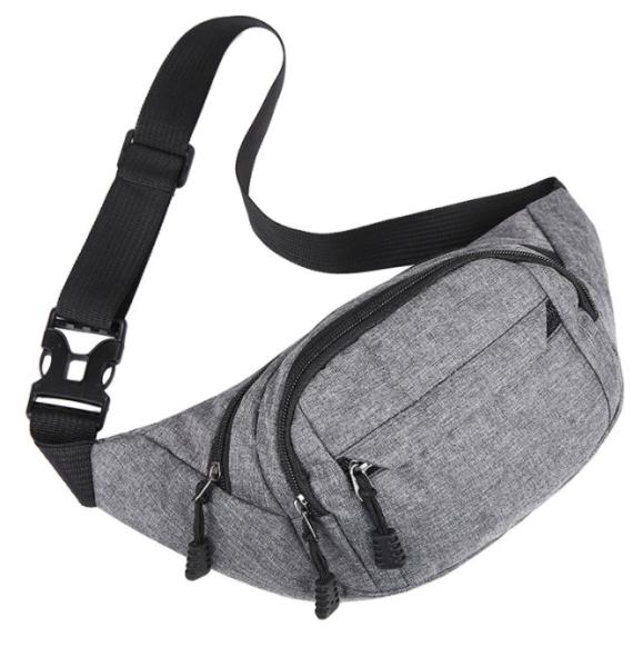 Multi Functional Waist Belt Pouch Large Capacity Canvas Waterproof Waist Pouch Bag