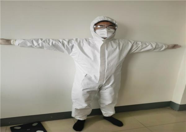 Non Sterile Personal Disposable Protective Coverall Gown Equipment CE FAD Certificate