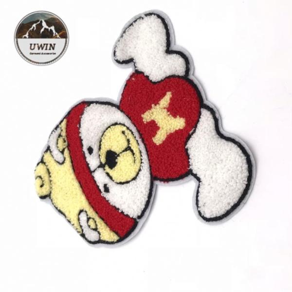 Exquisite Cute Bear Sew On Embroidered Patches Eco Friendly Any Color Available