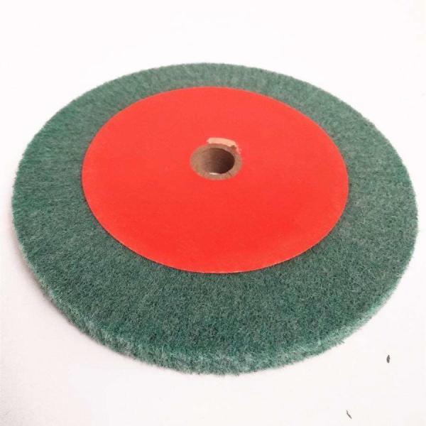 Customized Support for OEM Non Woven Buffing Flap Wheel Suppliers of Surface Cleaning