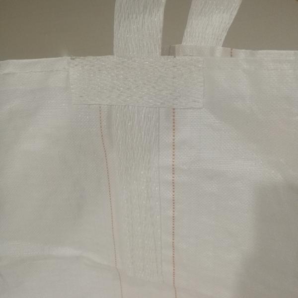 White PP Woven Jumbo Bags / Plastic 1 Ton Bulk Bags For Aluminium Scrap