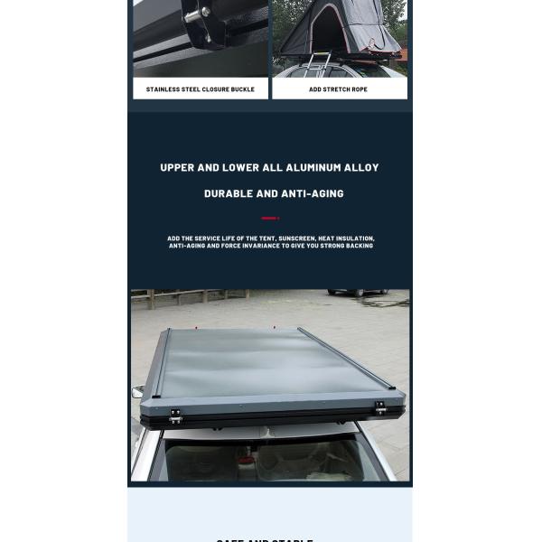 крыша раковины располагаясь лагерем шатра 4-сезона алюминиевого сплава 130x205x150cm водоустойчивая трудная