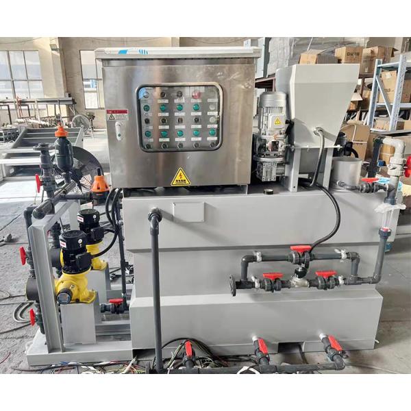 Base ácida de la dosificadora automática completa del polvo seco del PAM PAC integrada