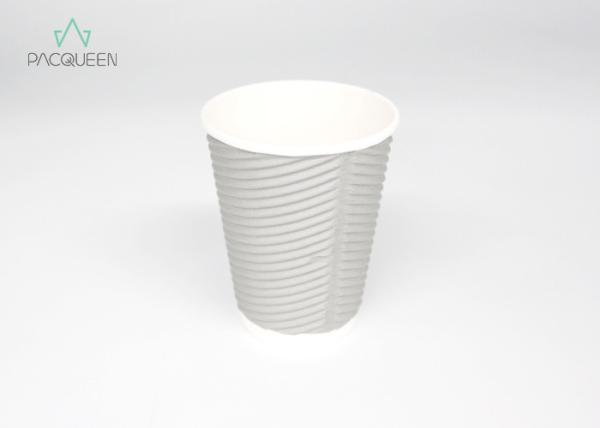 4oz - 20oz Disposable Paper Cups PE / PLA Lining Extra Protection Customized Logo