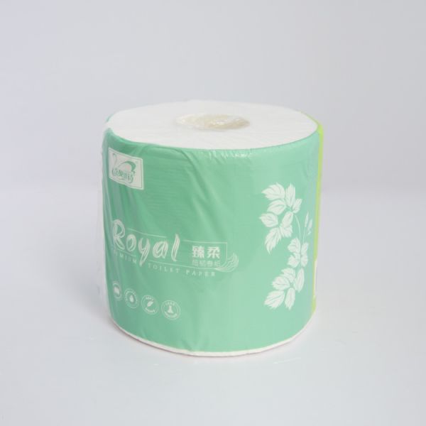 Skin Care Ultra Soft Embossed Multifunctional 4-Ply 100% Virgin Bamboo Pulp ISO9001 Certified Commercial Chinese Toilet Paper