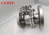 2PC Ball Valve 1.4409 Body PTFE Seat Bare Stem Floating Ball DIN PN16