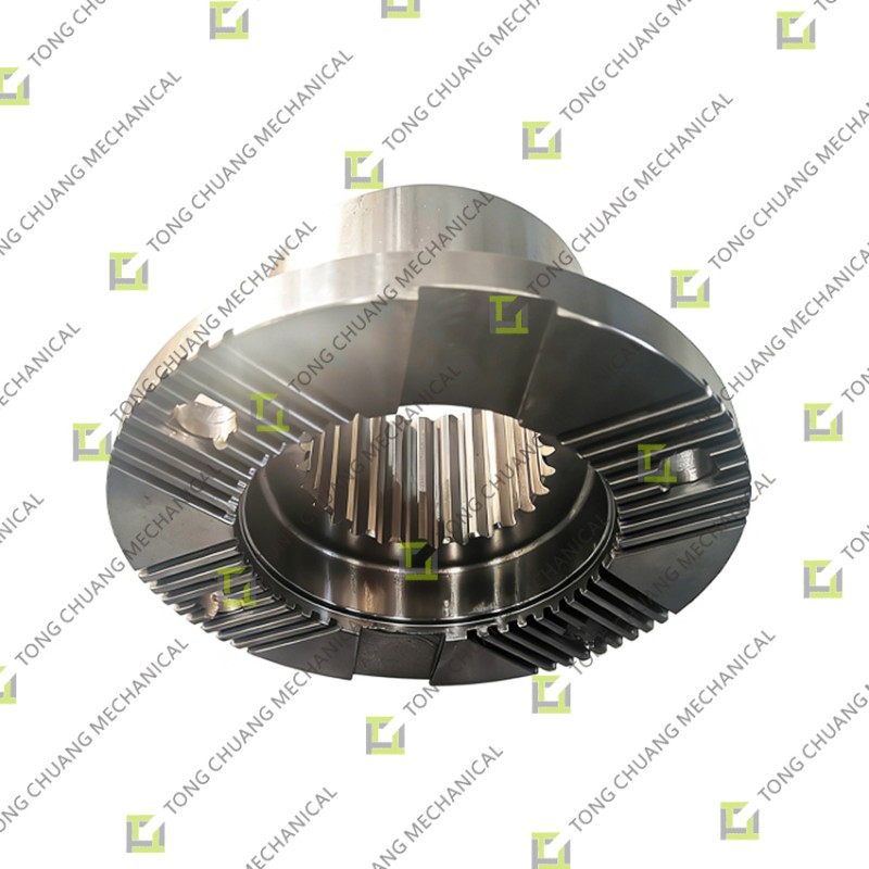 Transfer Case Connecting Flange，Sany Pump Truck Transfer Case Flange，Transfer Case Docking Flange，Transfer Case Drive Shaft Flange，Transfer Case Flange Plate for Concrete Machinery