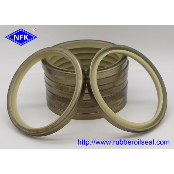 DINGZING Dust Seal Ring ME-2 80*94*8 95A TPU/8L95+SPCC Beige Industrial Precision Dust-Proof High-Durability Seal