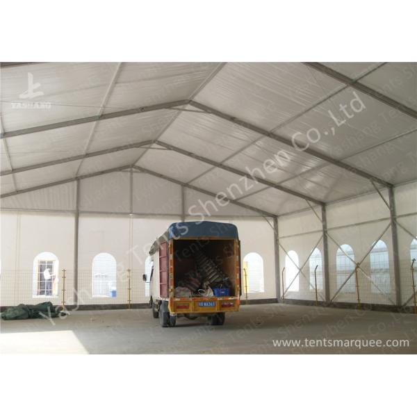 Temporary Aluminum Structure Tent Buildings / Uv Resistant Industrial Warehouse Tent