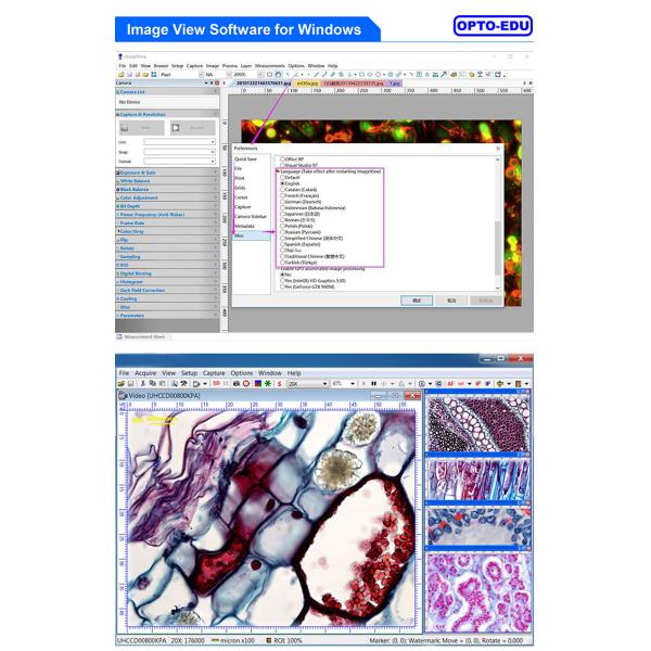 USB 2.0 Digital Camera Microscope Microscope Accessories A59.2208