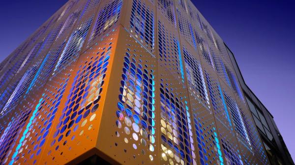 Powder Coating Aluminum Screen Panels Stair  For Railing/Balustrade/Balcony