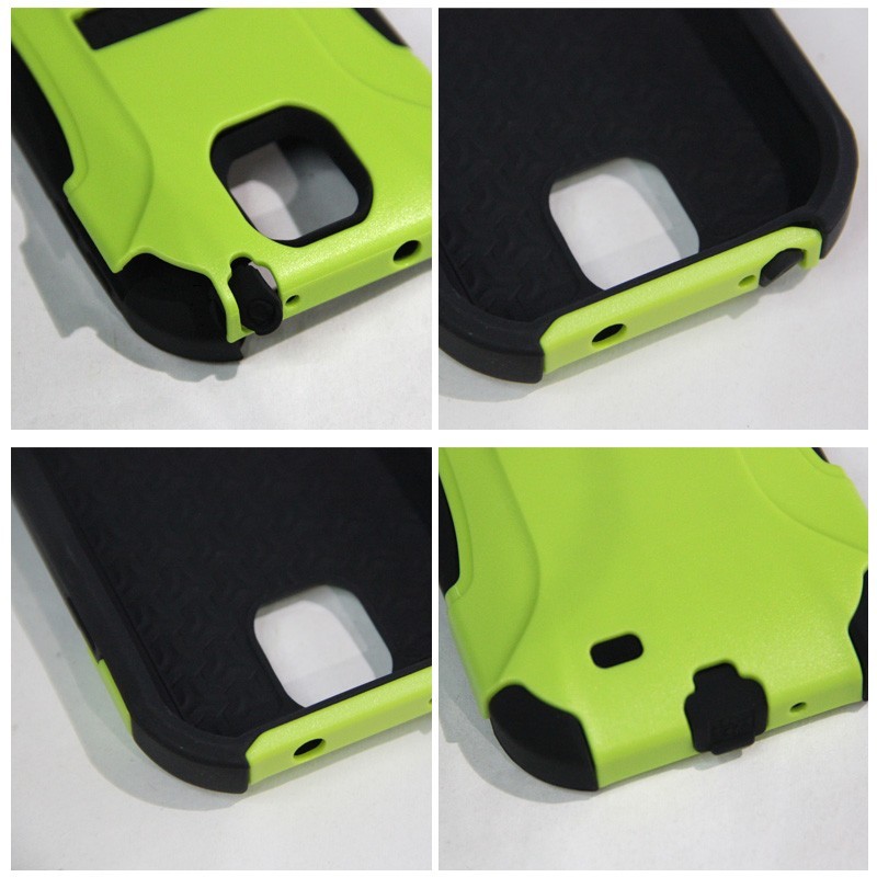 Yellow Cell Phone Silicone Case Trident Sports Style For Samsung Galaxy S4