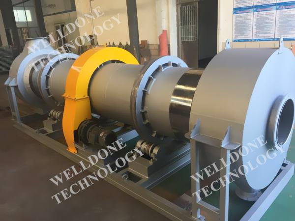 HZG Series Electric Rotary Dryer , Industrial Rotary Sludge Dryer 50 / 60Hz