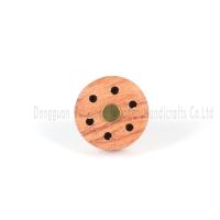 Difusor de aceite esencial redondo de madera, frescador de aire para automóviles, clip de ventilación, difusor de aromaterapia, clip de difusor de automóviles para el dormitorio de la oficina del automóvil