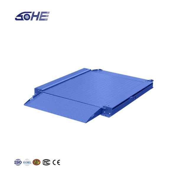 Heavy Duty Industrial Platform Scale with LED Display Carbon Steel Material 1.2m x 1.5m