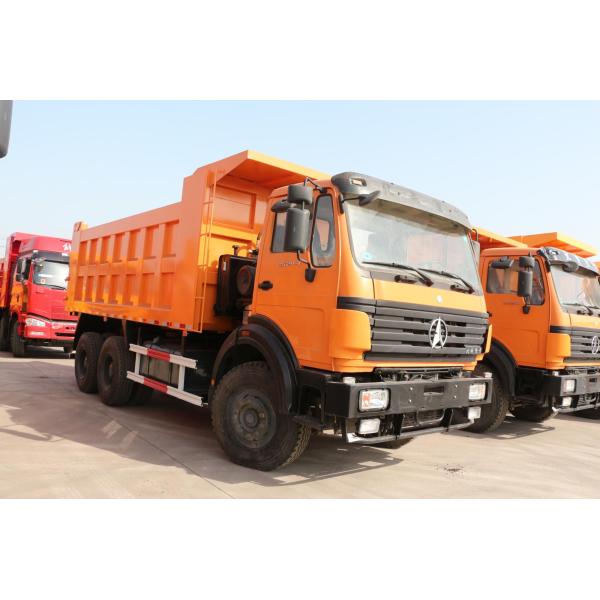 Beiben famous brand 6x4 style 20T Heavy Duty Dump Truck 10 Forwards 2 Reverse
