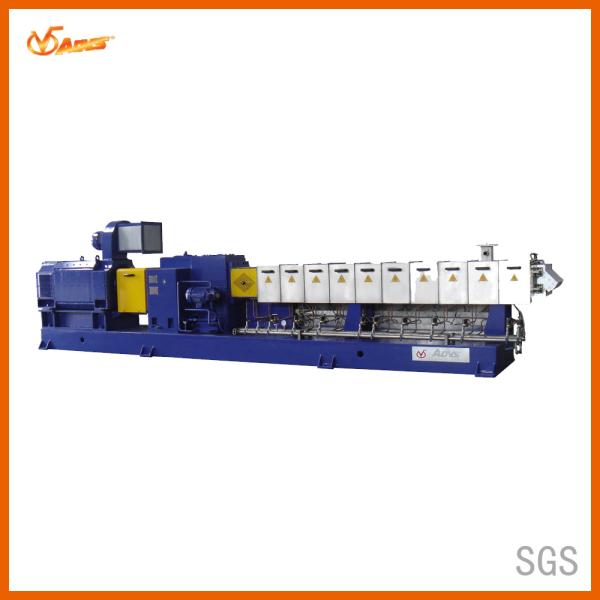 PBT Carbon Black 77mm Screw Extruder Machine 600KG/H